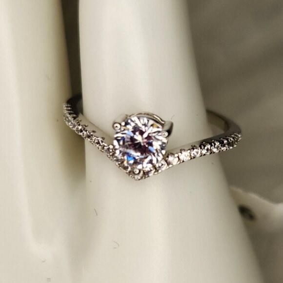 Wishbone Ring S925 - Picture 1 of 1